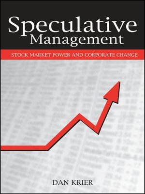 cover image of Speculative Management